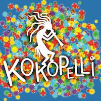 Kleurrijk Kokopelli Festival heeft affiche rond